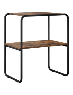 Tavolo consolle Rovere Fumo 80 x 42,5 x 70 cm 2