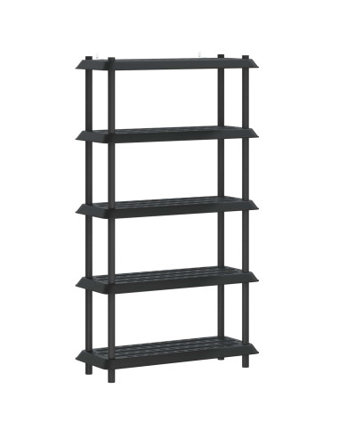 Unità di scaffalatura 5 livelli 100 x 40 x 177 cm PP Antracite