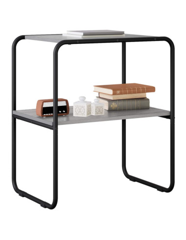 Tavolo consolle Sonoma grigio 80 x 42,5 x 70 cm