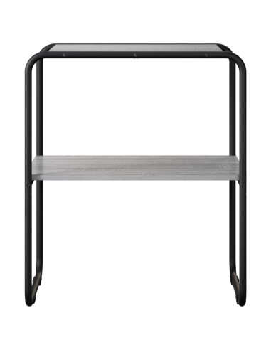 Tavolo consolle Sonoma grigio 80 x 42,5 x 70 cm