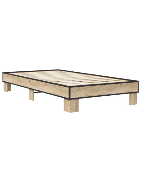 Struttura del letto Rovere Sonoma 80 x 200 cm