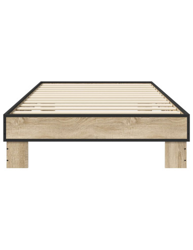Struttura del letto Rovere Sonoma 80 x 200 cm