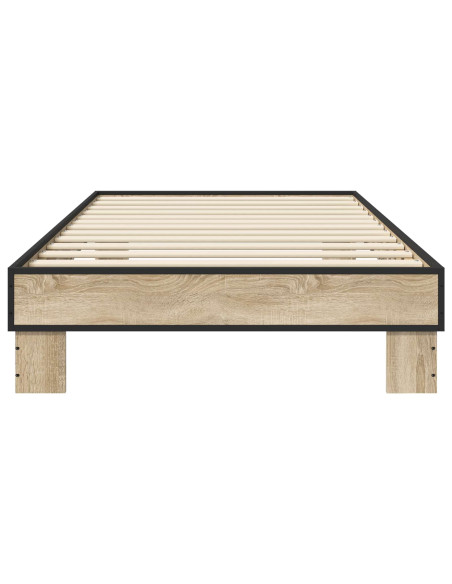 Struttura del letto Rovere Sonoma 80 x 200 cm
