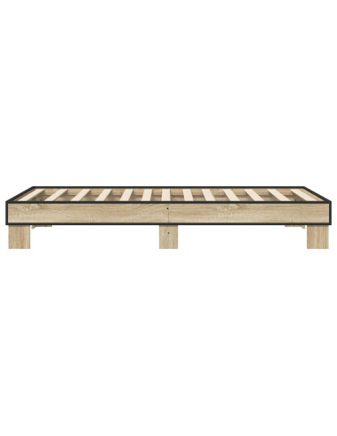 Struttura del letto Rovere Sonoma 80 x 200 cm