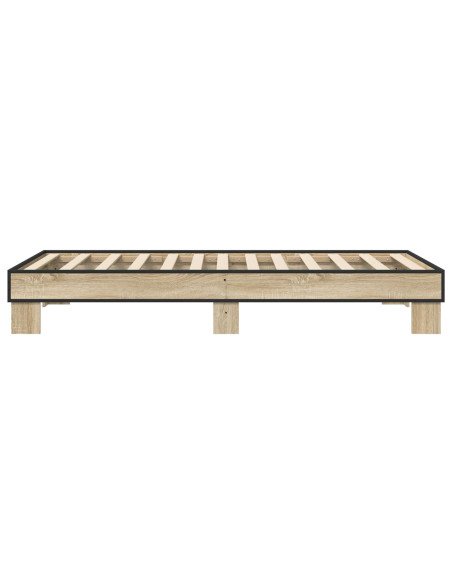 Struttura del letto Rovere Sonoma 80 x 200 cm