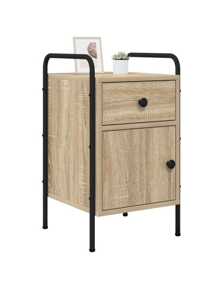 Armadio da Notte 2 pz Rovere Sonoma 35 x 36,5 x 61 cm