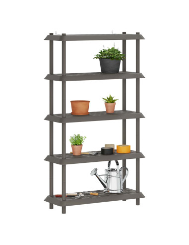 Unità di scaffalatura 5 livelli 100 x 40 x 177 cm PP