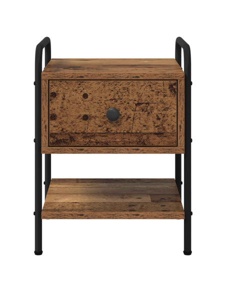Armadio da Notte Legno antico 35 x 36,5 x 47 cm