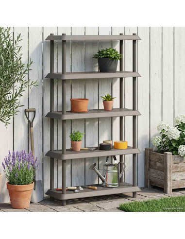 Unità di scaffalatura 5 livelli 100 x 40 x 177 cm PP