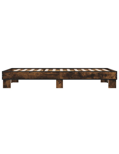 Struttura del letto Rovere Fumo 80 x 200 cm