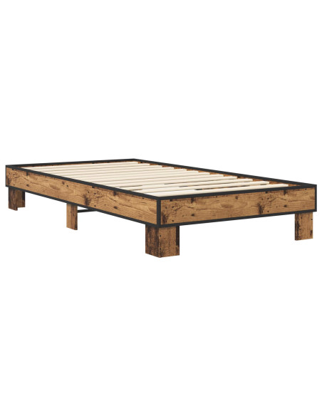 Struttura del letto Legno antico 80 x 200 cm