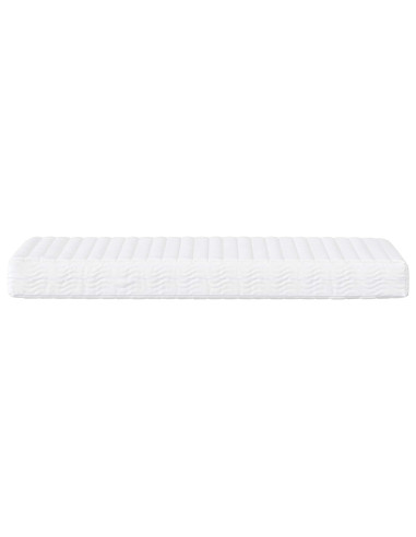 Materasso in schiuma H2 e H3 75 x 190 cm Bianco