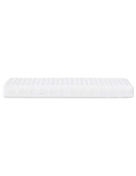 Materasso in schiuma H2 e H3 75 x 190 cm Bianco