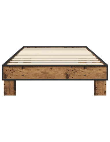 Struttura del letto Legno antico 80 x 200 cm