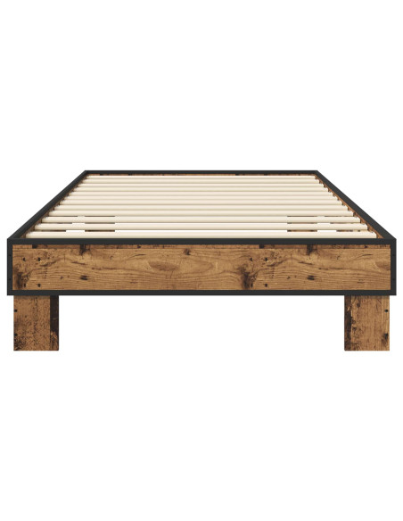 Struttura del letto Legno antico 80 x 200 cm
