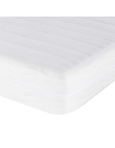 Materasso in schiuma H2 e H3 75 x 190 cm Bianco