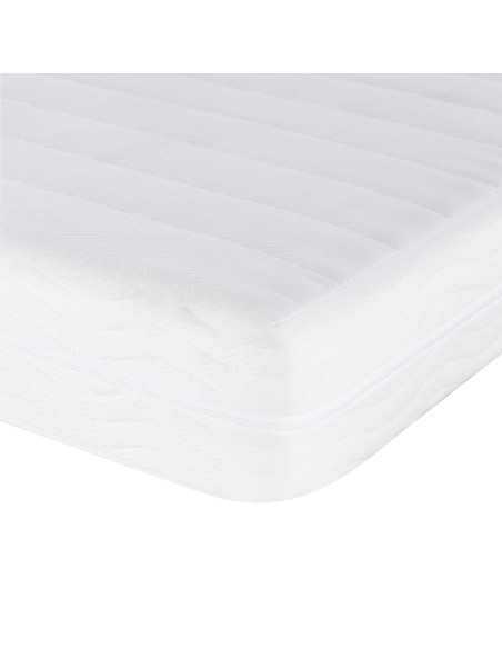 Materasso in schiuma H2 e H3 75 x 190 cm Bianco