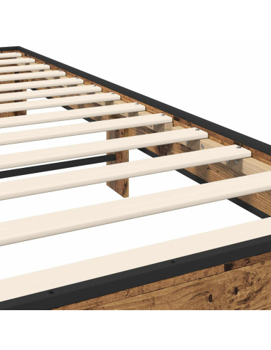 Struttura del letto Legno antico 80 x 200 cm