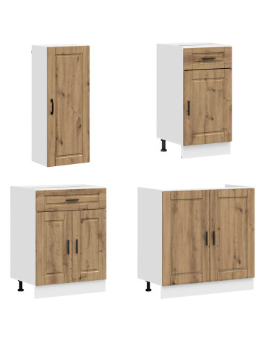 Unità Cucina PORTO 8 pcs Rovere Artigianale