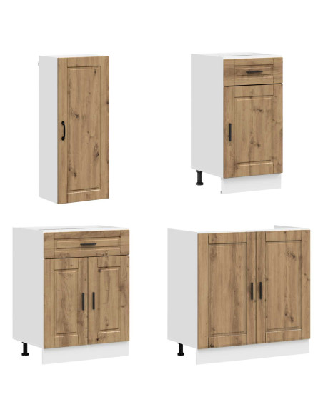 Unità Cucina PORTO 8 pcs Rovere Artigianale