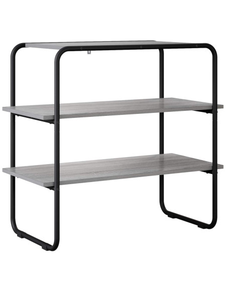 Tavolo consolle Sonoma grigio 60 x 41 x 75 cm