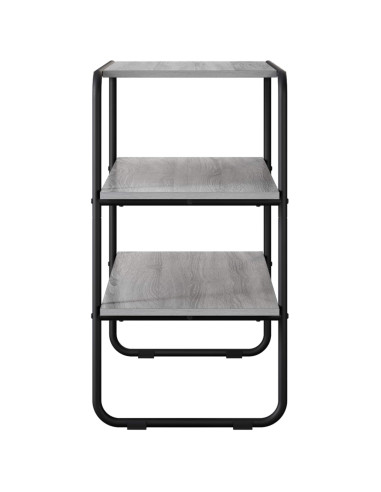 Tavolo consolle Sonoma grigio 60 x 41 x 75 cm