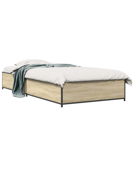 Struttura del letto Rovere Sonoma 80 x 200 cm