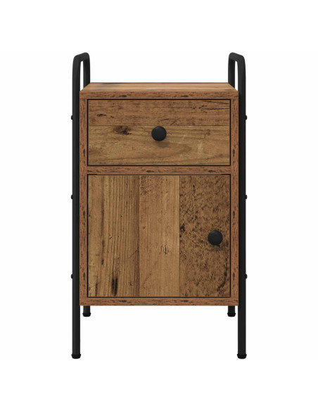 Armadio da Notte Legno antico 35 x 36,5 x 61 cm