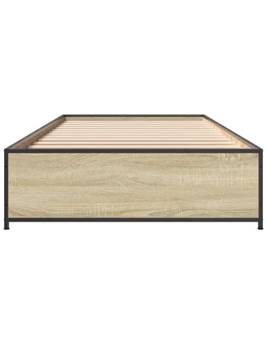 Struttura del letto Rovere Sonoma 80 x 200 cm