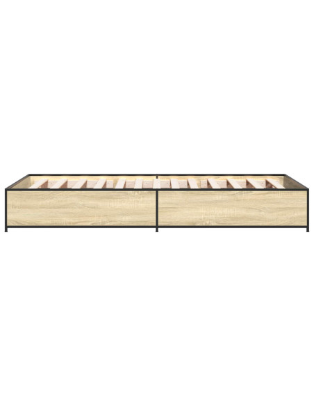 Struttura del letto Rovere Sonoma 80 x 200 cm