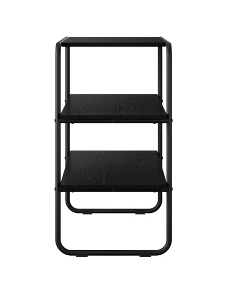 Tavolo consolle Rovere Nero 80 x 41 x 75 cm