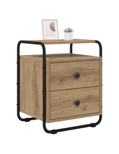Armadio da Notte Rovere Artigianale Legno ingegnerizzato 2