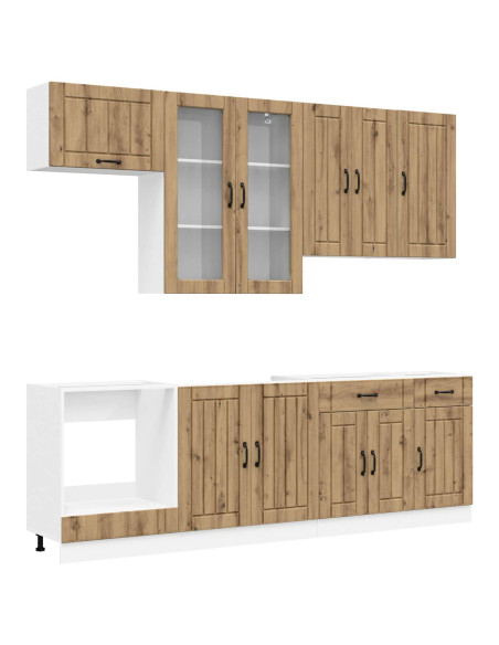 Unità Cucina LUCCA 8 pcs Rovere Artigianale
