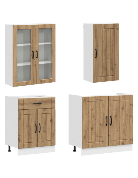 Unità Cucina LUCCA 8 pcs Rovere Artigianale