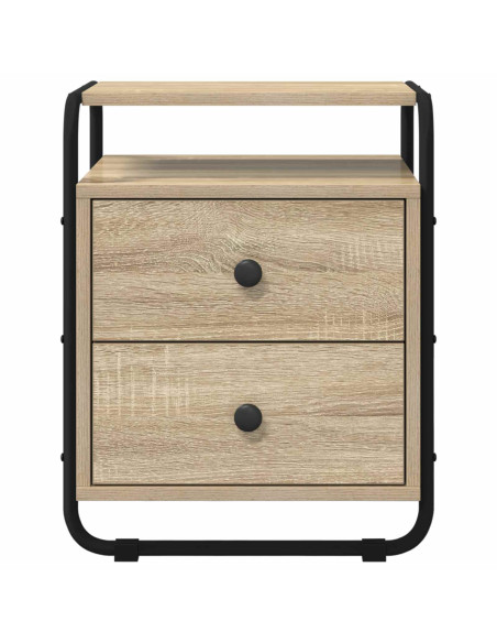 Armadio da Notte Rovere Sonoma Legno ingegnerizzato