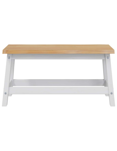Panchina da pranzo EKAI Bianco 91,5 x 29 x 45,5 cm