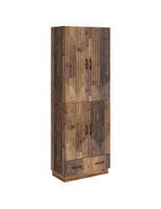Set di armadi 2 pcs Legno antico Legno ingegnerizzato