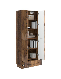 Set di armadi 2 pcs Legno antico Legno ingegnerizzato 2
