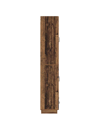 Set di armadi 2 pcs Legno antico Legno ingegnerizzato