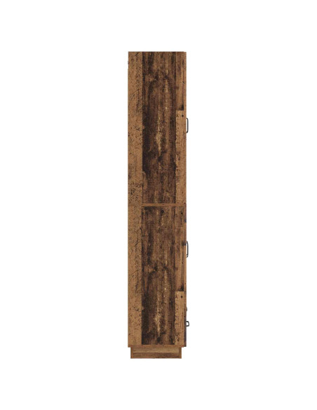 Set di armadi 2 pcs Legno antico Legno ingegnerizzato