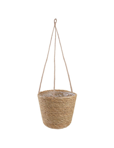 Cesti per piante in erba marina 3 pcs Naturale Ø26 x 19 cm
