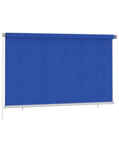 Tenda a Rullo per Esterni 240x140 cm Blu HDPE