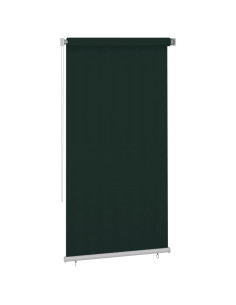 Tenda a Rullo per Esterni 120x230 cm Verde Scuro HDPE