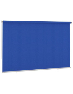Tenda a Rullo per Esterni 350x230 cm Blu HDPE