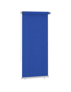 Tenda a Rullo per Esterni 100x230 cm Blu HDPE