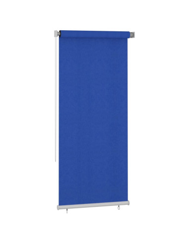 Tenda a Rullo per Esterni 100x230 cm Blu HDPE
