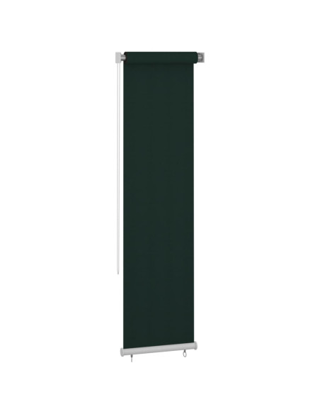 Tenda a Rullo per Esterni 60x230 cm Verde Scuro HDPE