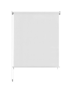 Tenda a Rullo per Esterni 100x140 cm Bianco
