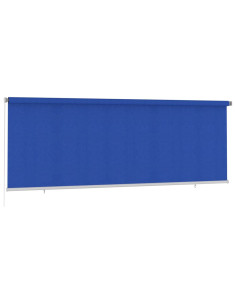 Tenda a Rullo per Esterni 400x140 cm Blu HDPE