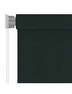 Tenda a Rullo per Esterni 120x230 cm Verde Scuro HDPE 2